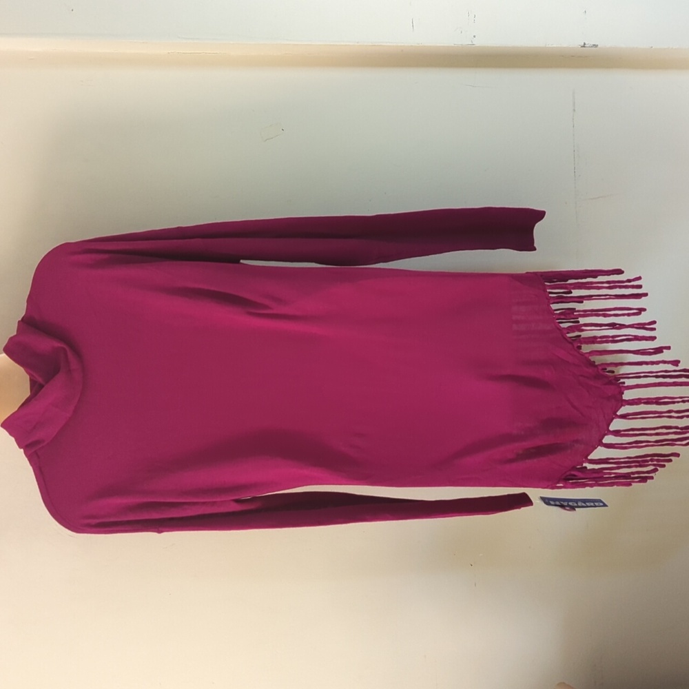 Peter Nygard Fringe Cowl Neck Top - Picture 6 of 16